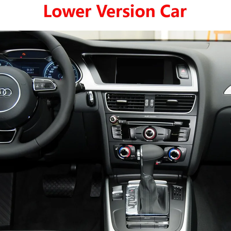 COIKA 8," Android 9,0 система 2+ 32 Гб ram автомобильный мультимедийный плеер для Audi A5 2009- gps Navi приемник радио Google wifi SWC BT - Цвет: NO OEM GPS CAR