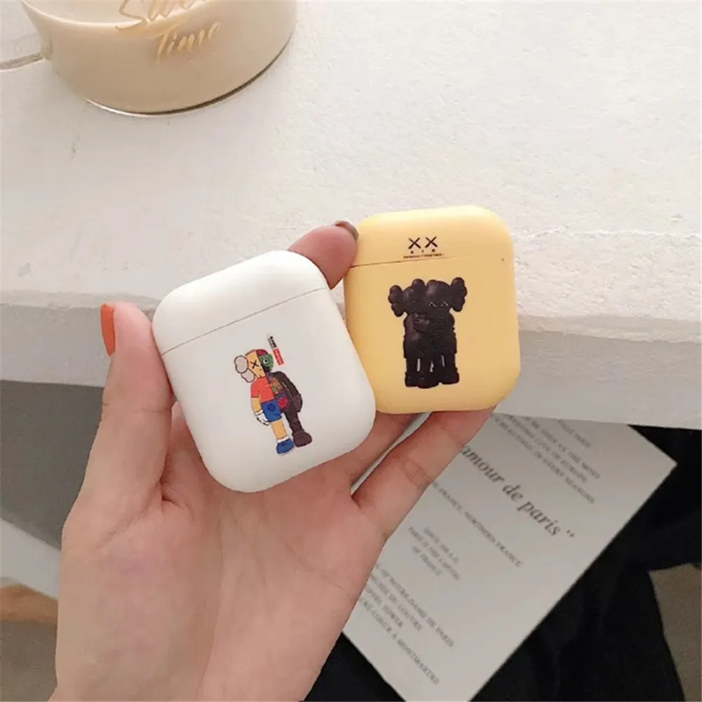 Q UNCLE модный ТПУ чехол для Apple AirPods 2 Силиконовый чехол Беспроводная Bluetooth роскошная сумка для наушников Защитный чехол для AirPod