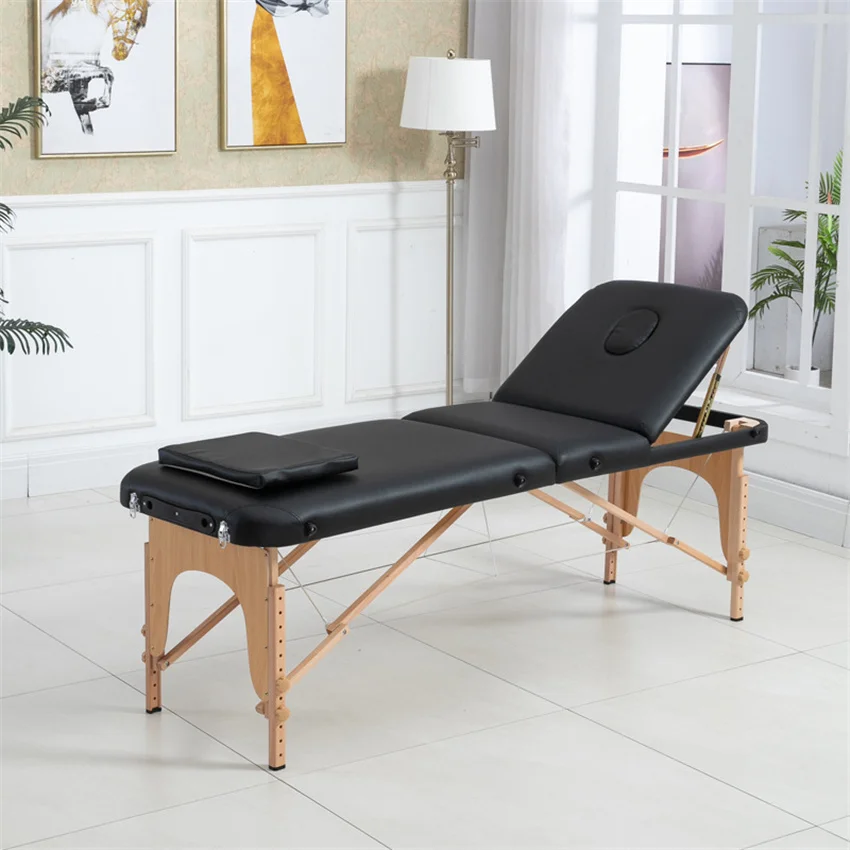 

Spa Table Folding massage table Three fold massage bed tattoo bed physiotherapy acupuncture massage bed beauty bed
