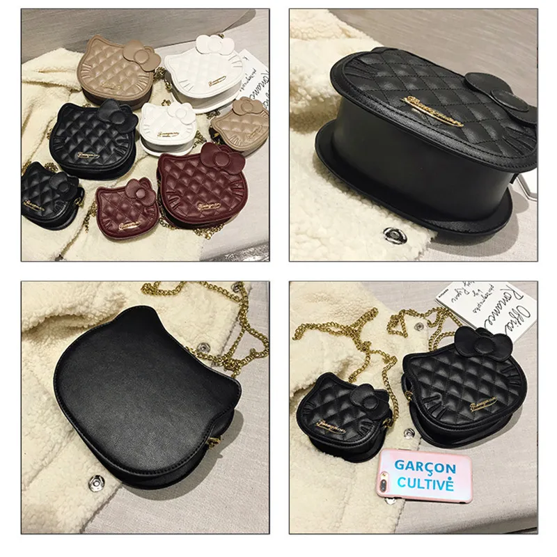 Сумка-кроссбоди женская из ПУ кожи с принтом в виде кота | Багаж и сумки