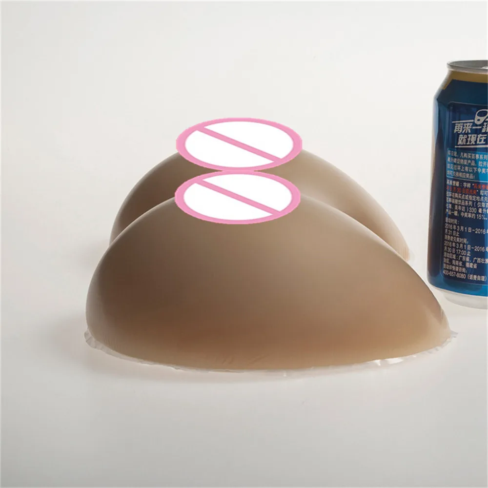 1000 г/пара Косплэй силиконовая Реалистичная искусственная грудь силиконовые