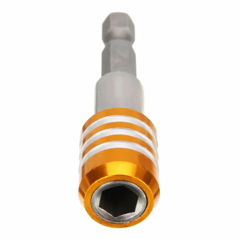 

Hex Shank Drill Bit Extension Bar Magnetic Holder Screwdriver Adapter Chuck Set