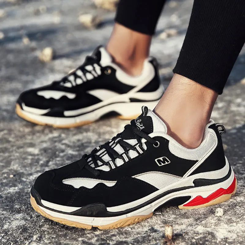 Кроссовки мужские сетчатые дышащие для занятий спортом на открытом воздухе