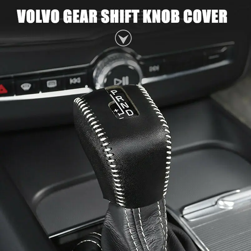 1 шт. Внутренний чехол для рычага переключения передач из натуральной кожи VOLVO XC60