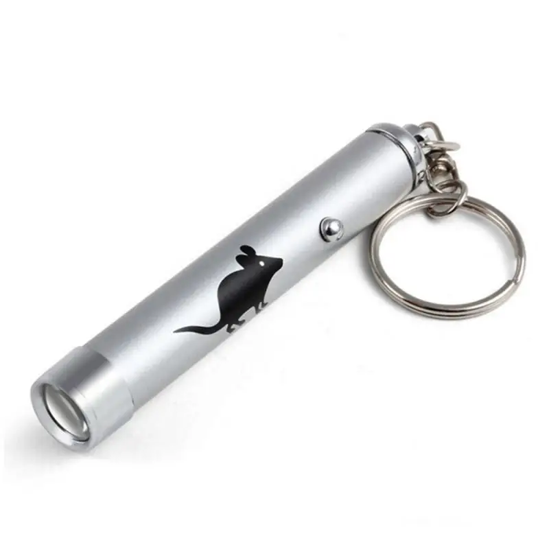 2022 Pet Cat Toys Pointer light Pen With Bright Animation Mouse Paw print fish Torch Interactive Training Laser | Спорт и