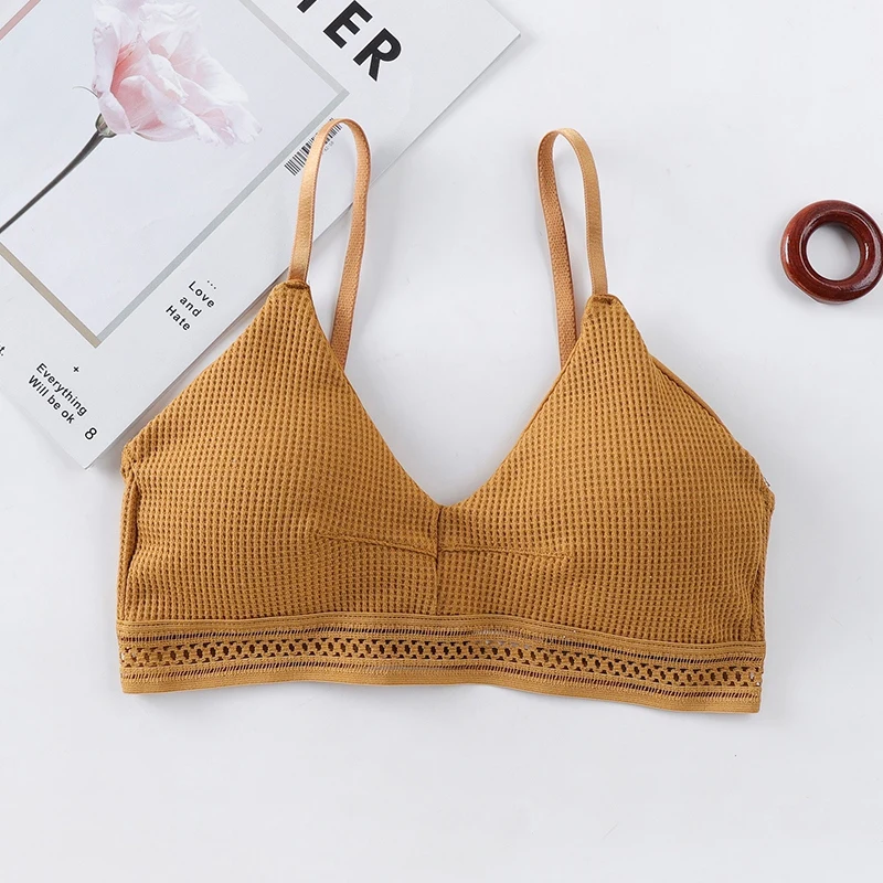 

Sexy Bra Bralette Bras For Women Push Up Bra Sexy Lingerie Soft Comfort Underwear Seamless Wireless Brassiere CottonF.