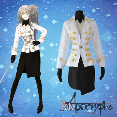 Аниме Fate/Apocrypha Celenike Icecolle Yggdmillennia холодная белая униформа женский костюм для игры
