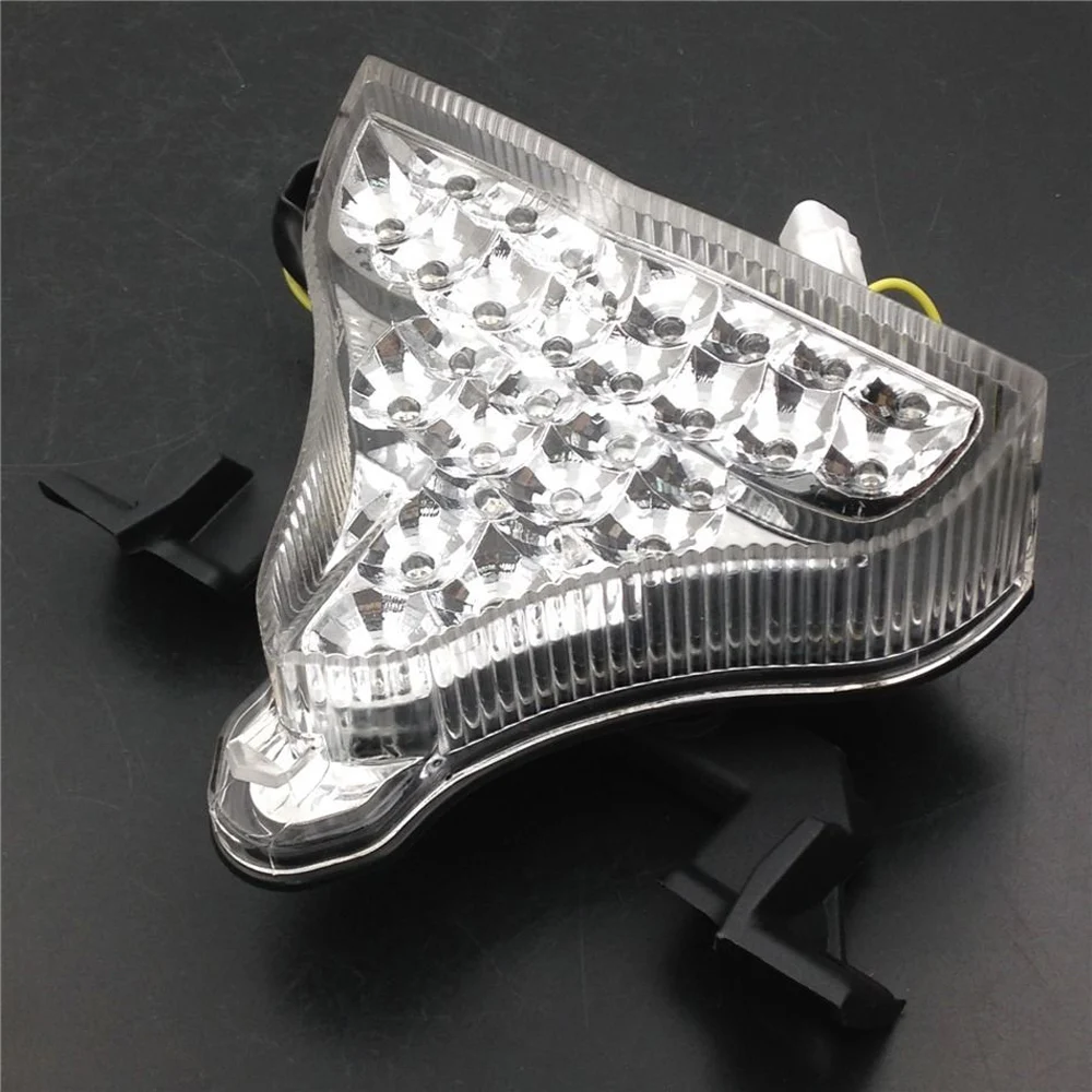 

Clear LED Tail Brake Turn Signal Light Fit For Yamaha YZF R1 2009-2014