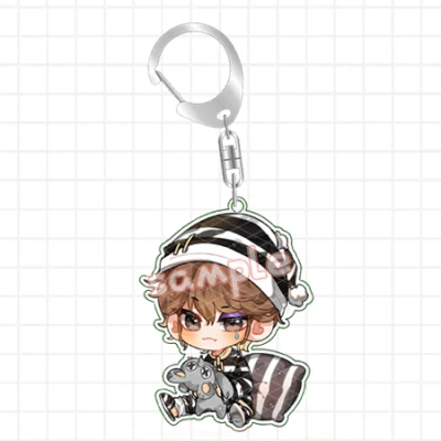 Брелок с рисунком персонажа V Aesop Карла Трейси Резника косплей брелок акриловой