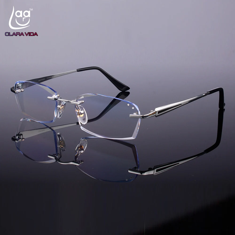 Роскошная индивидуальная пользовательская ручная оправа из чистого титана