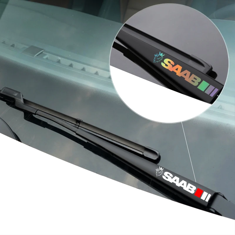 2 шт. автомобильные переводные наклейки на стеклоочиститель 9-3 93 9-5 9 3 9000 5 - купить