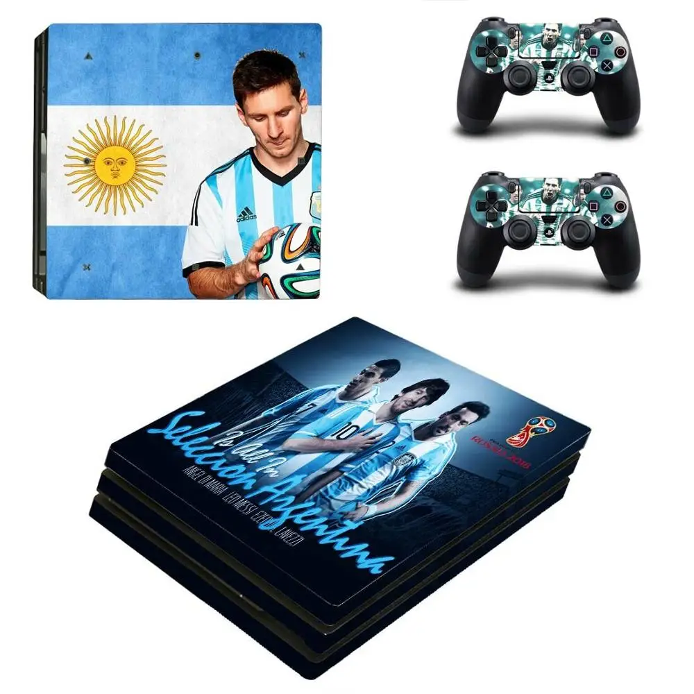 PS4 Pro Lionel Messi sticker s PS 4 Play station стикер для кожи Pegatinas playstation консоль и контроллер |