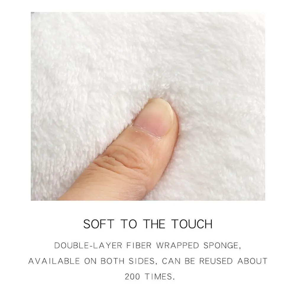 5 шт. многоразовые подушечки для снятия макияжа очищающие хлопковые лица и губ