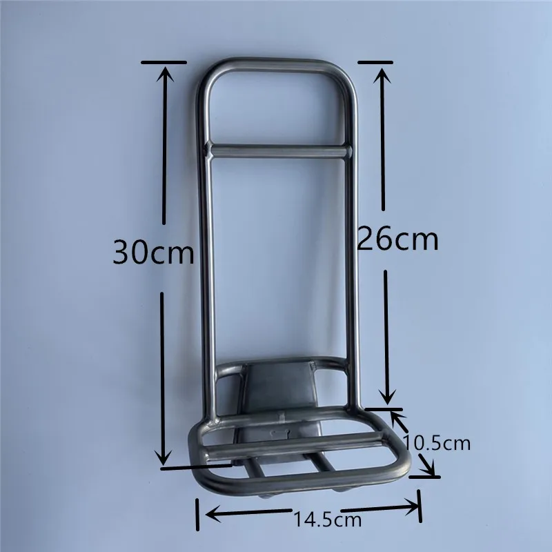Передняя стойка из титанового сплава для велосипедов Brompton сверхлегкая около 241 г