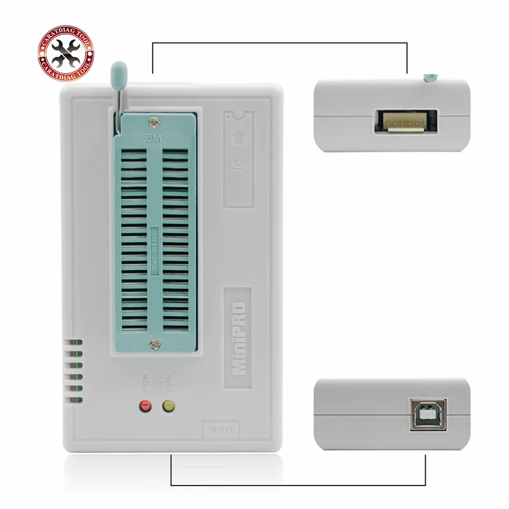 Бесплатная доставка EEPROM ICSP nand flash 24 93 25 MiniPro USB Bios AVR универсальный программатор