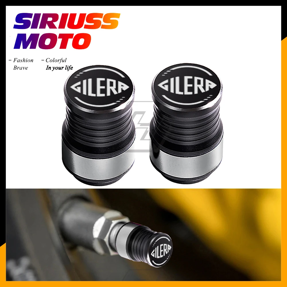 Motorcycle Accessories Valve Stem Cap Set Case for Gilera GP800 Fuoco Nexus 500 Runner 50 125 200