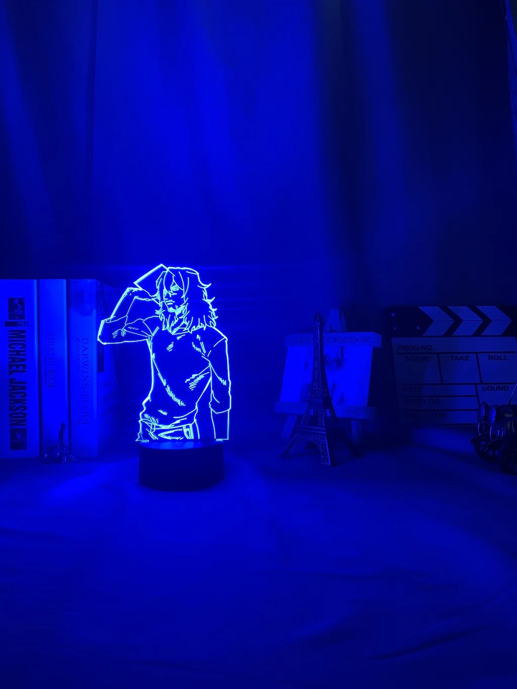 

3D Lamp Anime My Hero Academia Shota Aizawa Light for Bedroom Decor Child Kids Birthday Gift Manga Aizawa Lamp My Hero Academia