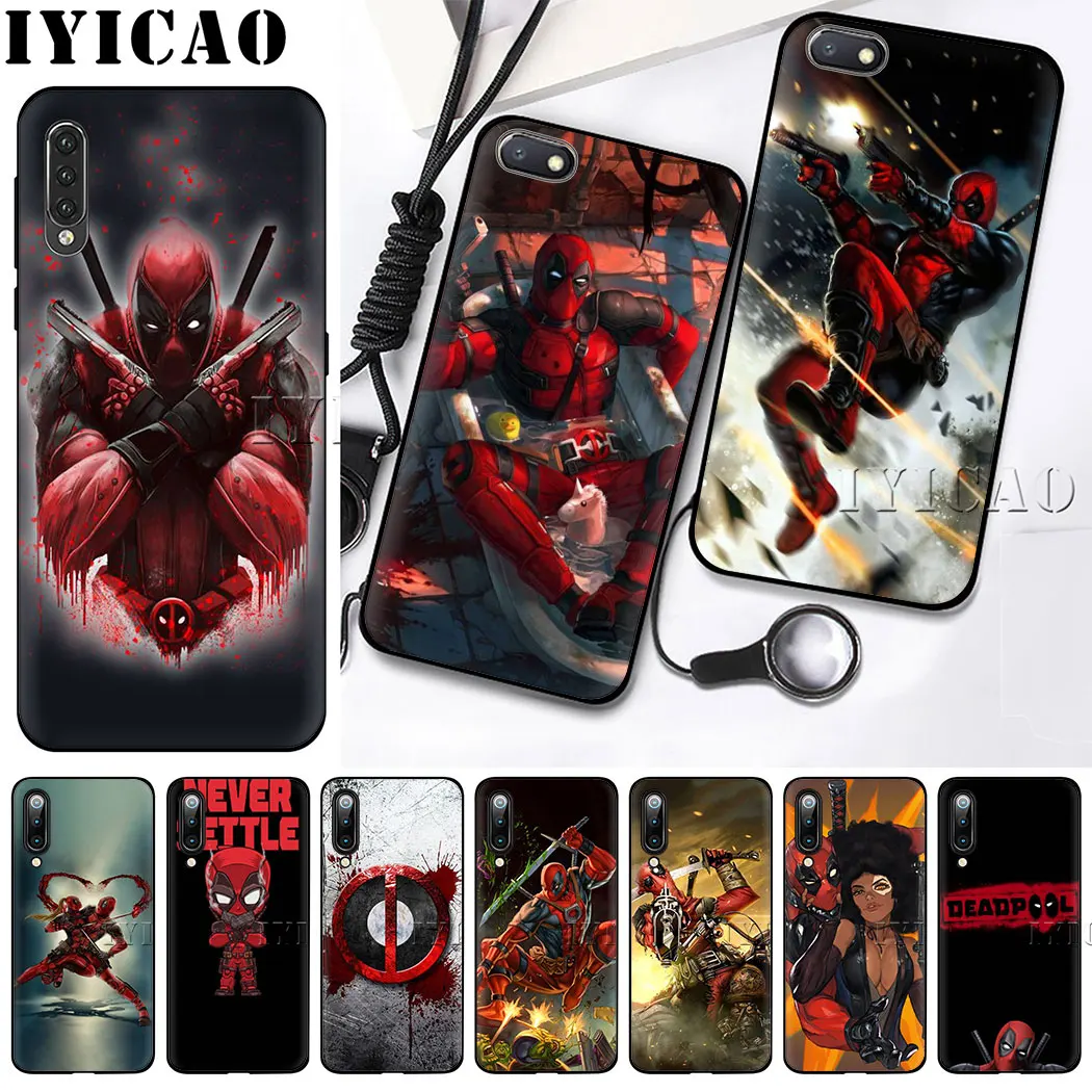 IYICAO фильма Дэдпул рубашки Мягкий силиконовый чехол для телефона Redmi 8A 4A 4X 5A 6A 5 6 Plus