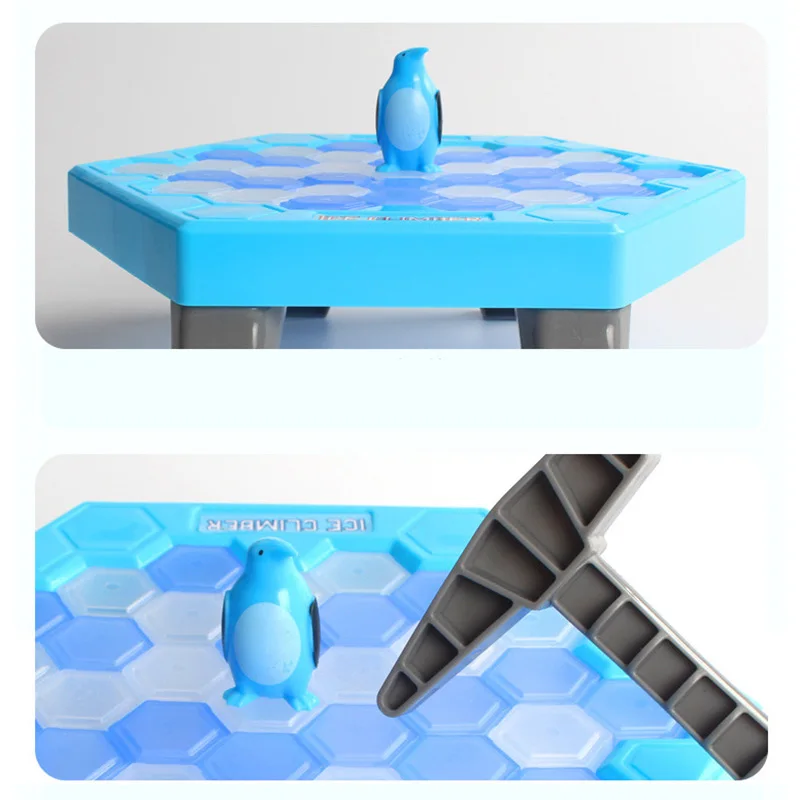 Ice Breaking Save The Penguin Kids Fun Board Game Table Fidget Breaker Bricks Toy Gags Practical Jokes Puzzle Toys for Children | Игрушки и