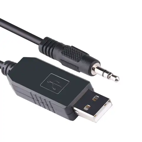 Кабель-переходник FTDI USB на аудиоразъем 3,5 мм, TTL уровень UART, 3,3 В, 5 В