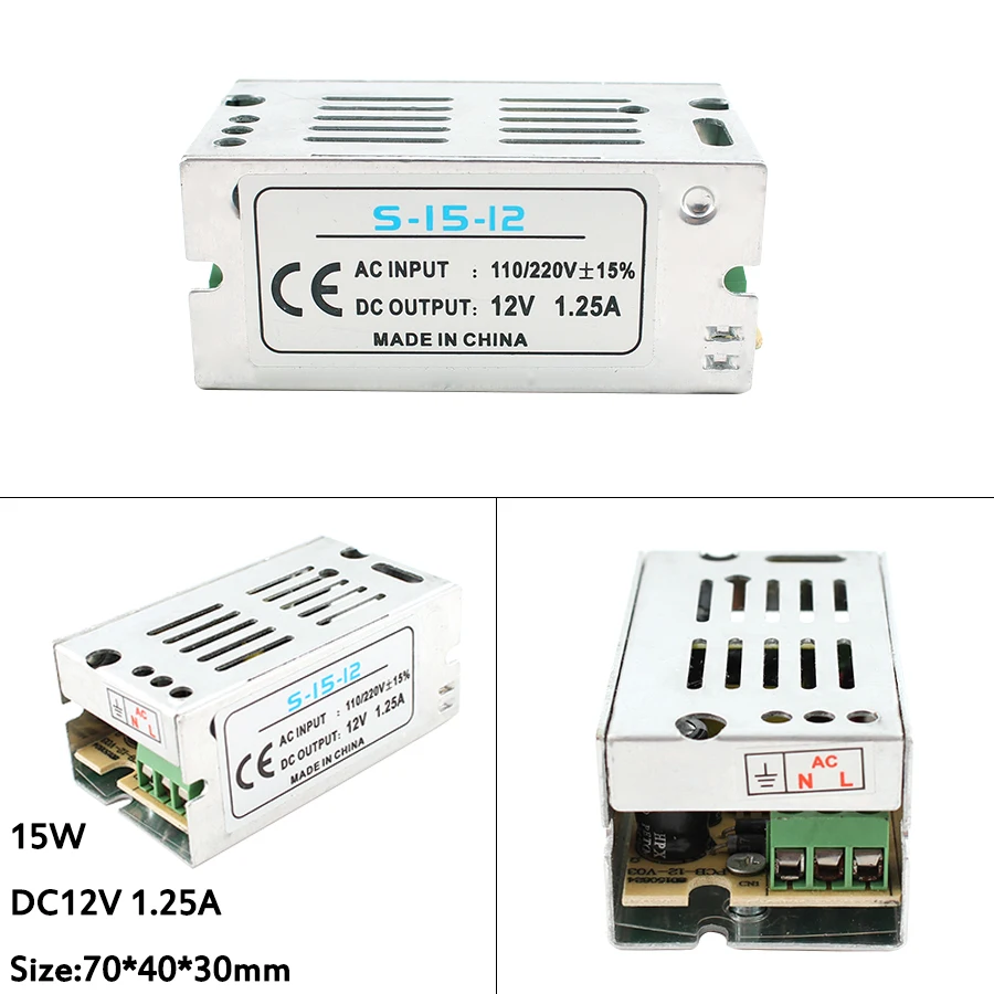 Lighting Transformer Switching 24V Power Supply Adapter 1A 2A 3A 5A 10A 15A 20A 24 V Volt LED Driver for Strip | Лампы и освещение