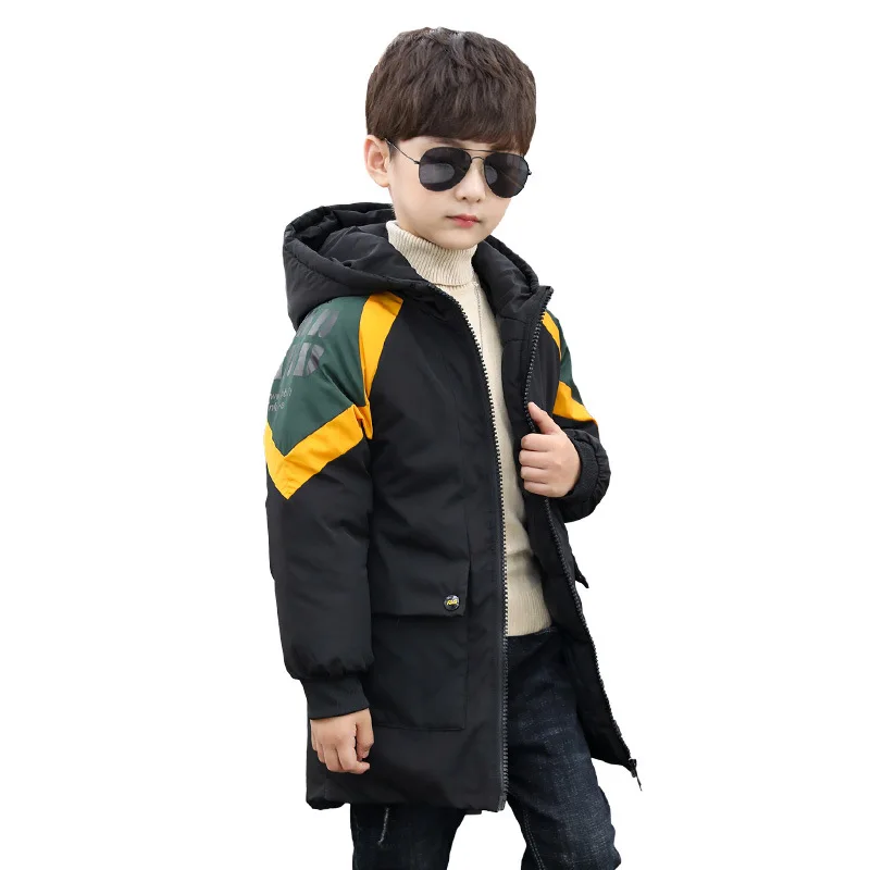 Хлопковая одежда для мальчиков коллекция 2019 года новый зимний детский длинный