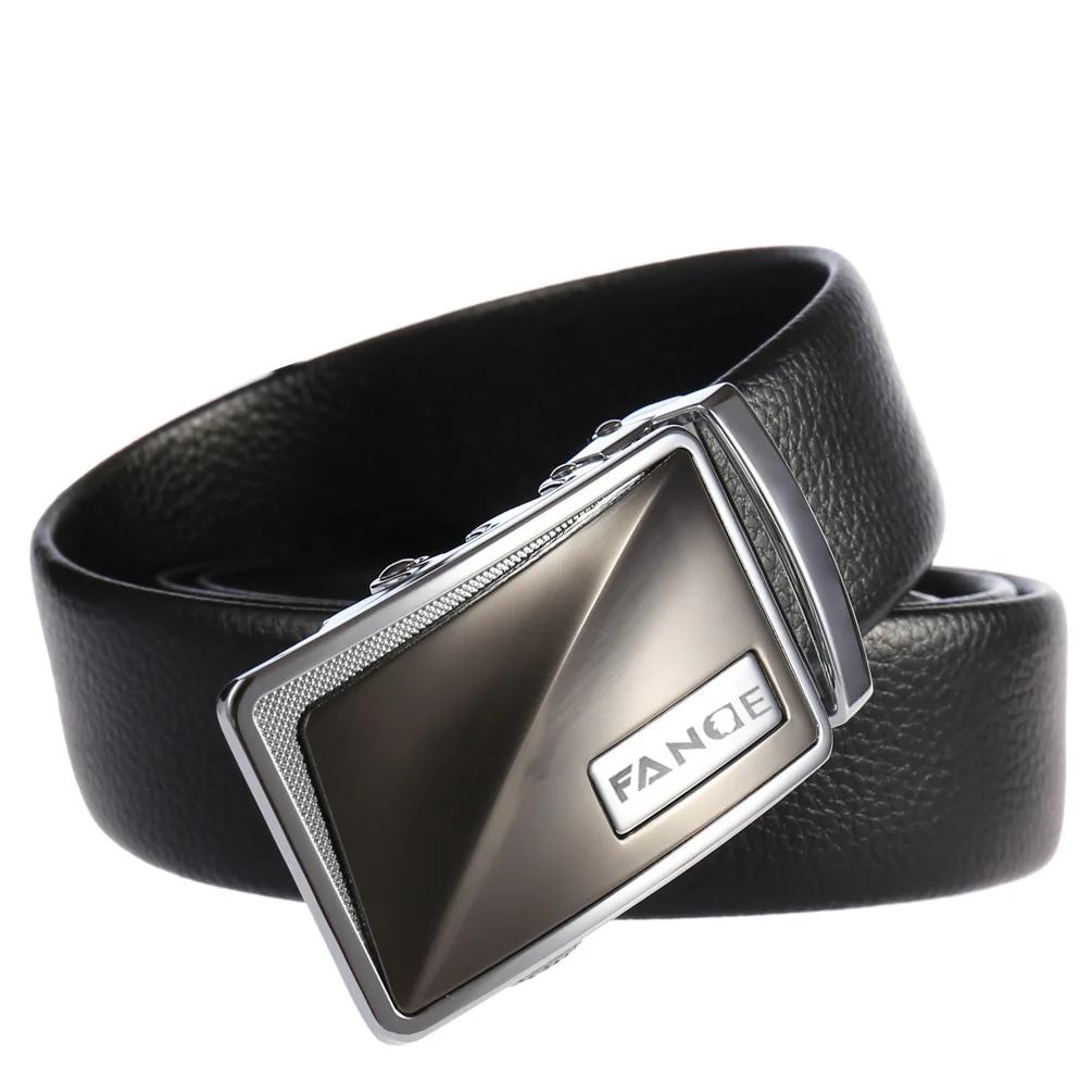 Мужской ремень из натуральной кожи FANGE роскошный высококачественной для джинсов