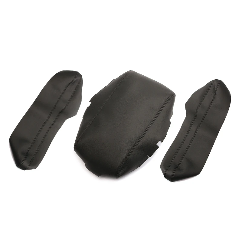 3xCenter Armrest B-B Для Honda Civic 10th Gen микрофибра кожа центр/дверные ручки панель подлокотник Чехлы Защитная отделка - Название цвета: 3xCenter Armrest B-B