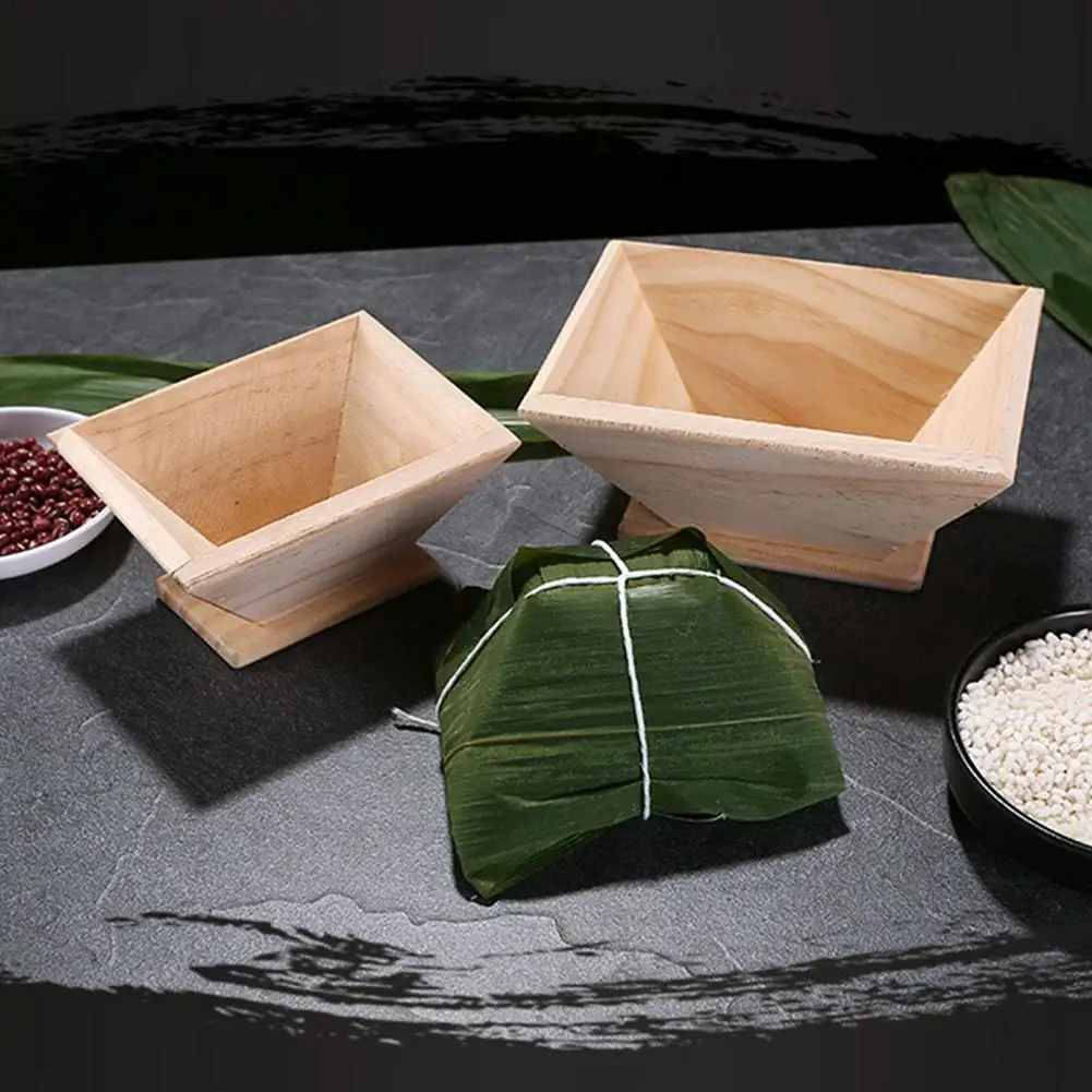 Деревянная форма для пельменей Zongzi традиционные формы выпечки риса и пудинга