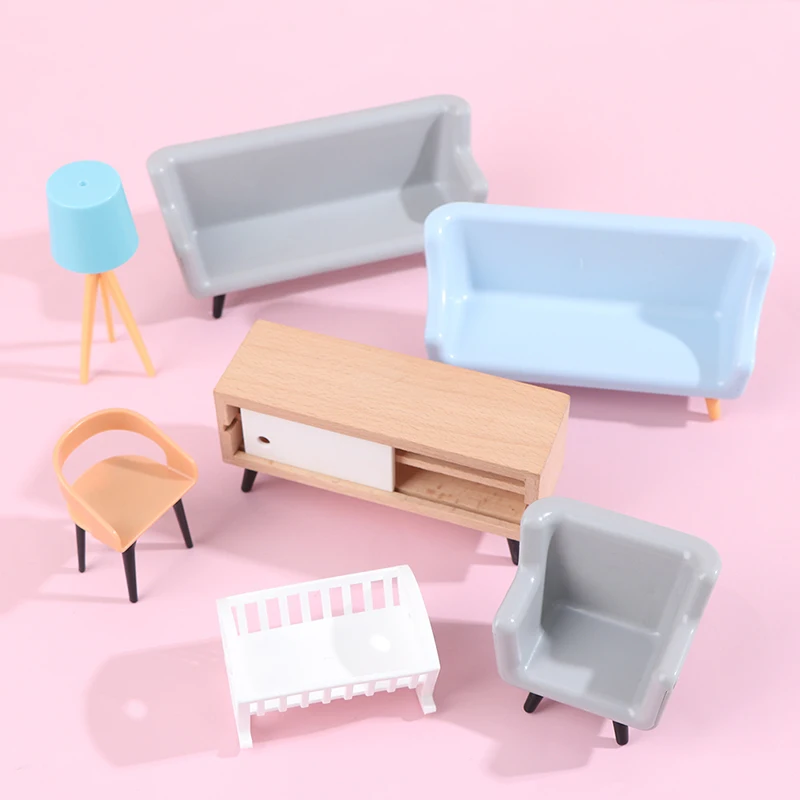 

1 Pcs Baby DIY Toy Lamp Oil Lamp Camera TV Piano For Dollhouse Miniature Retro Simulation Furniture Model Toys