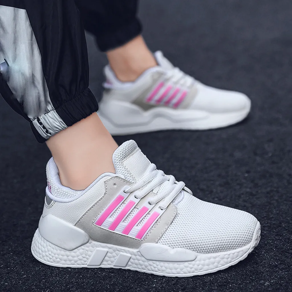 Женские кроссовки удобные сетчатые дышащие повседневные Прогулочные на