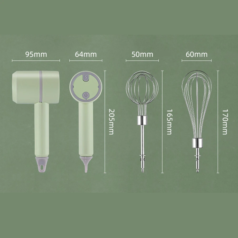 

2021 Rechargeable Milk Frother Electric Wireless Mixer Portable Handheld Milk Foamer Electric Food Blender Mixers Milk Frother