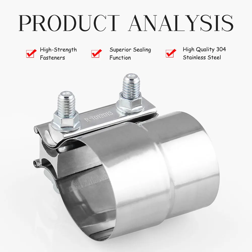 RYANSTAR T образные болты зажимы для шланга комплект выхлопных газов из нержавеющей