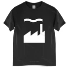 Мужская Роскошная хлопковая футболка с надписью завода, футболка с новым заказом Joy Division Fac51 Happy Mondays, свободные топы для него teeshirt