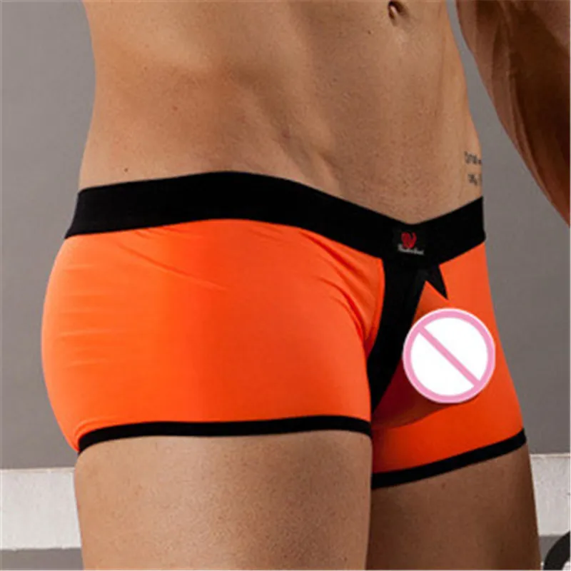 Мужское нижнее белье WJ прозрачные супертонкие тканевые шелковые U-выпуклые