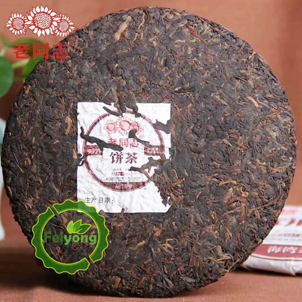 Shu Pu-erh 2018yr HaiWan 9978 партия 181 LaoTongZhi старый Камрад спелый Пуэр Чай Торт