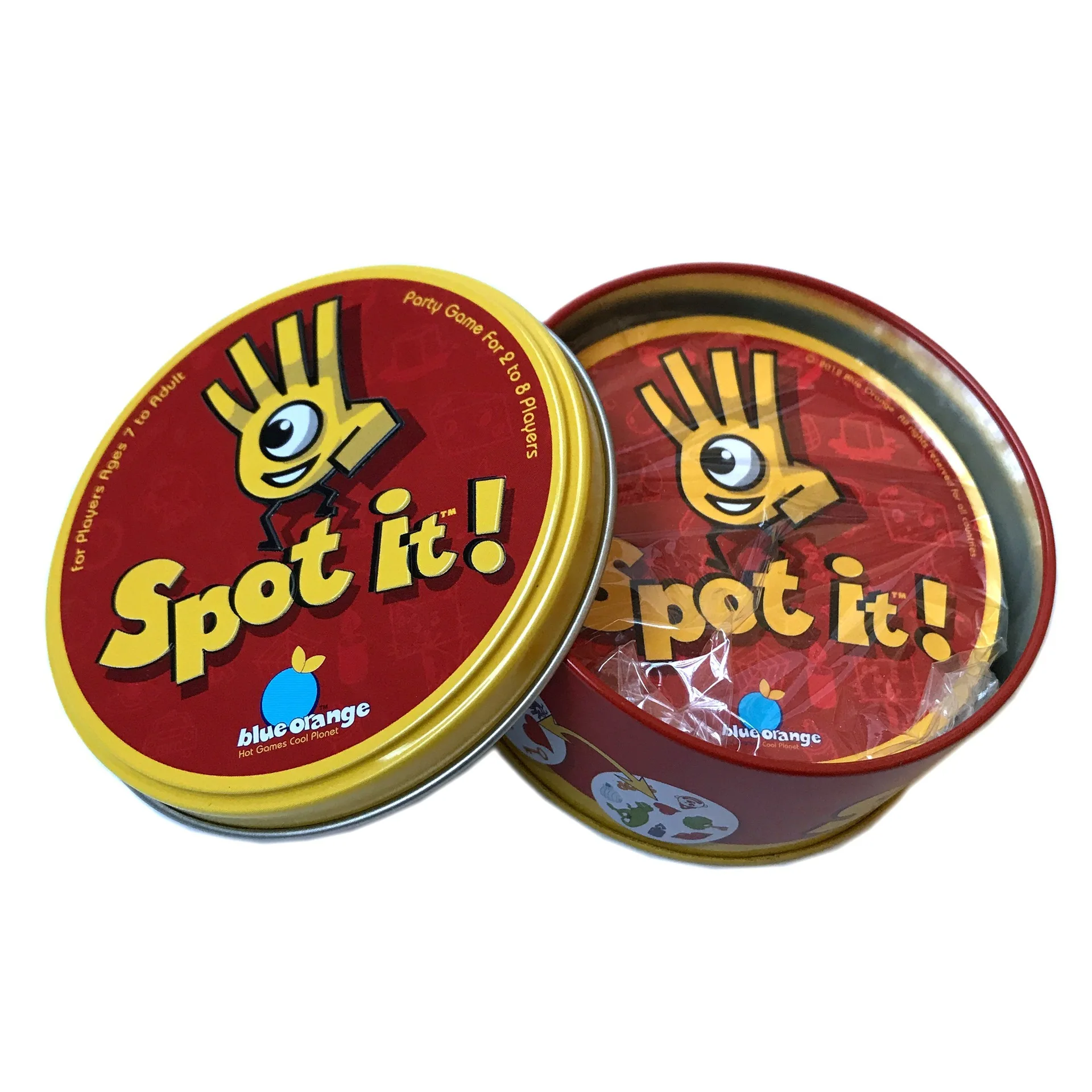 Juego de cartas SPOT con caja de Metal para fiesta familiar, Zoo / Double HP/Classic Red / MLG 2020, alta calidad-1