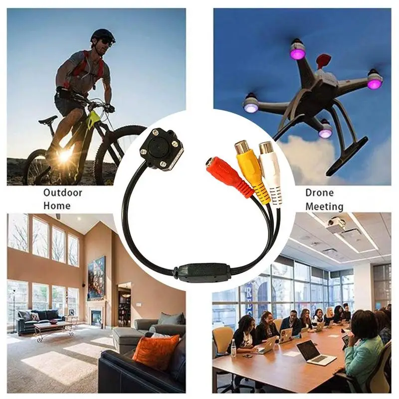 

203c Mini Digital Wired Video Camera Color Infrared Security CCTV Camera I9N6