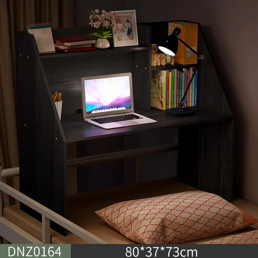 Деревянный компьютерный стол HiMISS скрытый для хранения с откидной крышкой
