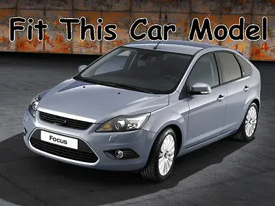 Подходит для FORD FOCUS MK2 2005 2006 2007 2008 2009 2010 2011 хромированная дверная ручка и крышка