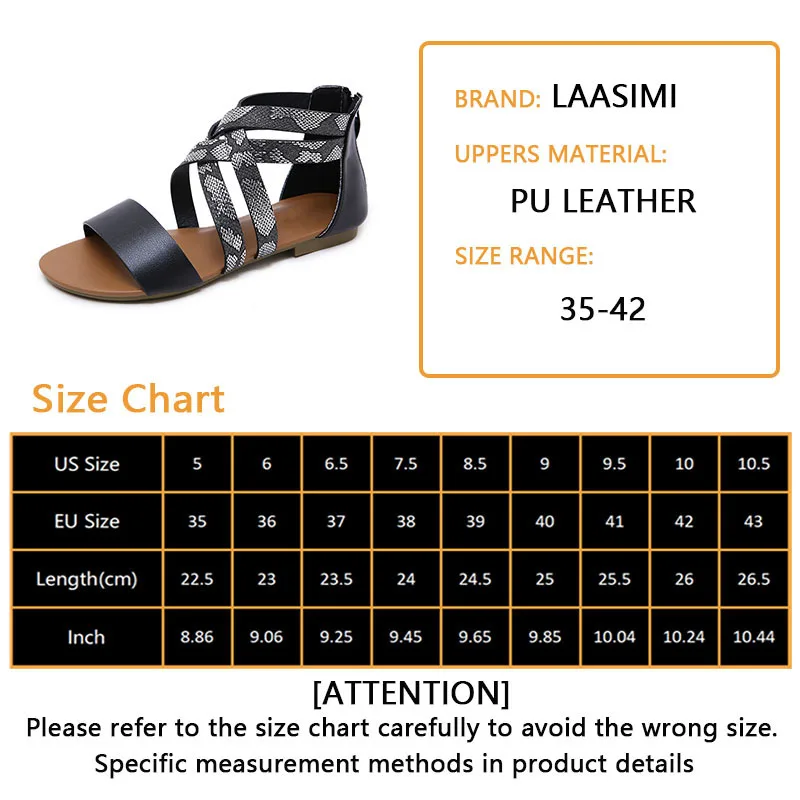 Сандалии LAASIMI женские из кожи питона повседневные Босоножки на платформе без