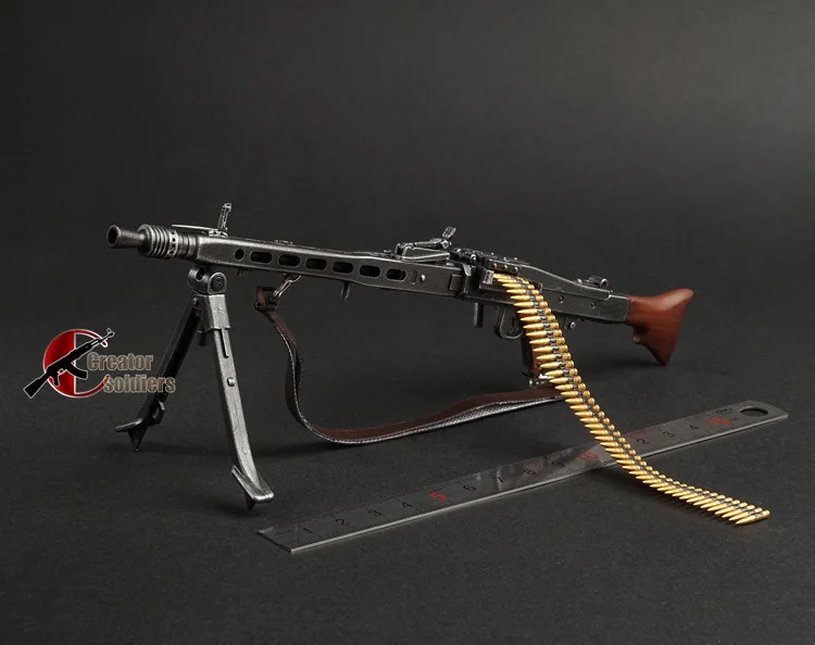 Автоматическая Сборная модель винтовки MG42 в масштабе 1/6 пластиковое оружие