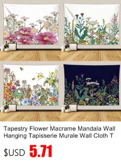 Психоделический гобелен музыкальная нота макраме Мандала Tapisserie Murale Tenture Boho Декор Манта Мандала бросок йога коврик
