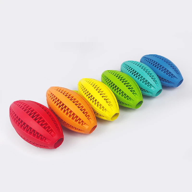 

1pc Dogs Toys Molar Bite Rubber Chew Ball Leaky Ball Dog Dog Toys Interactive Chew Toy Toys for Large Dogs Dogs Pets Accessories