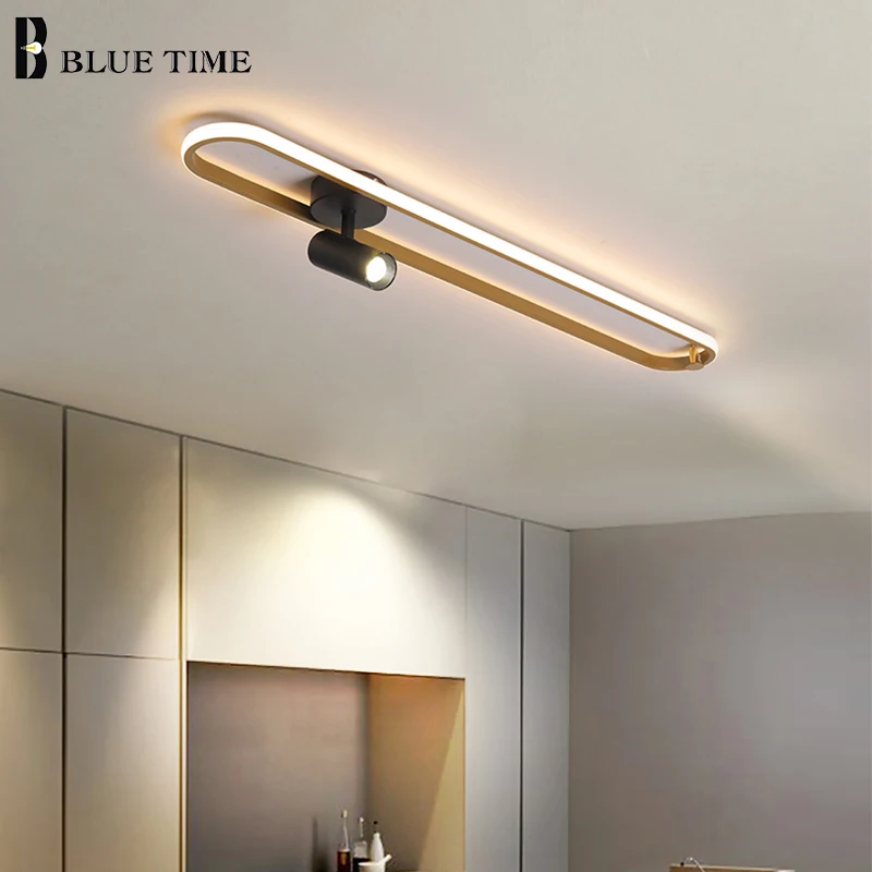 

Modern Led Ceiling Light Corridor Light Aisle&Star Lamp Gold Chandelier Ceiling Lamp for Home Living room Bedroom Dining room