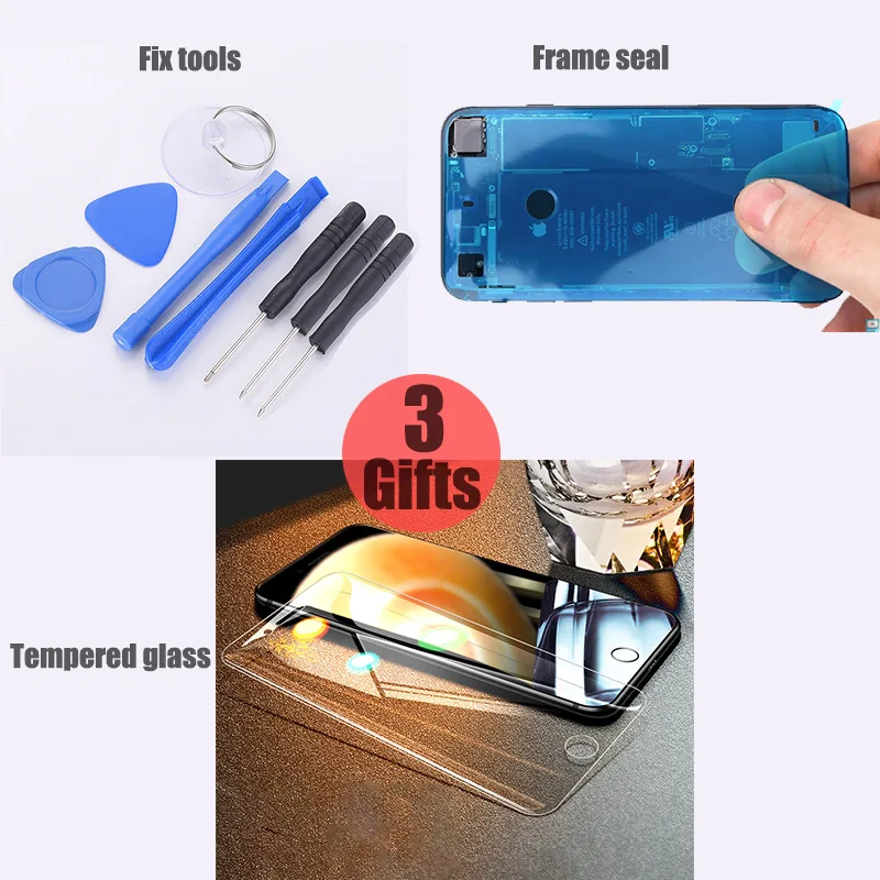 BFOLLOW Оригинальный ЖК экран Замена для iPhone 8 / Plus с истинной тон функция дисплея в