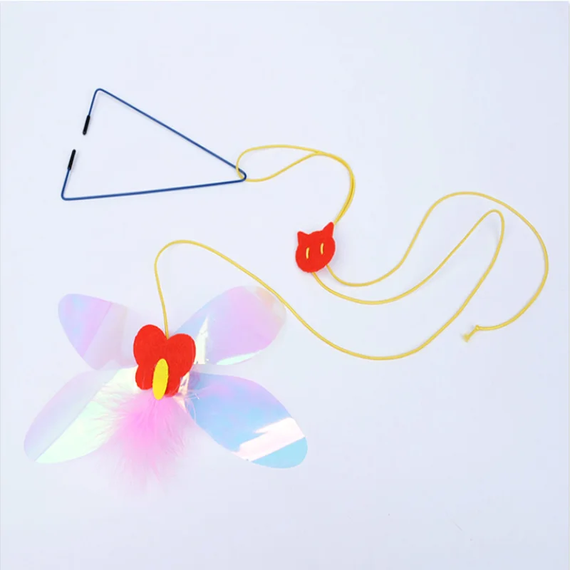 1 шт. товары для забавных кошек самовзволнованная подвесная дверь палка