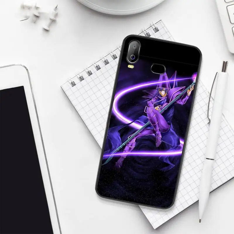 Чехол для телефона CUTEWANAN Dark Magician Yu-Gi-Oh черный ТПУ чехол с рисунком аниме корпус
