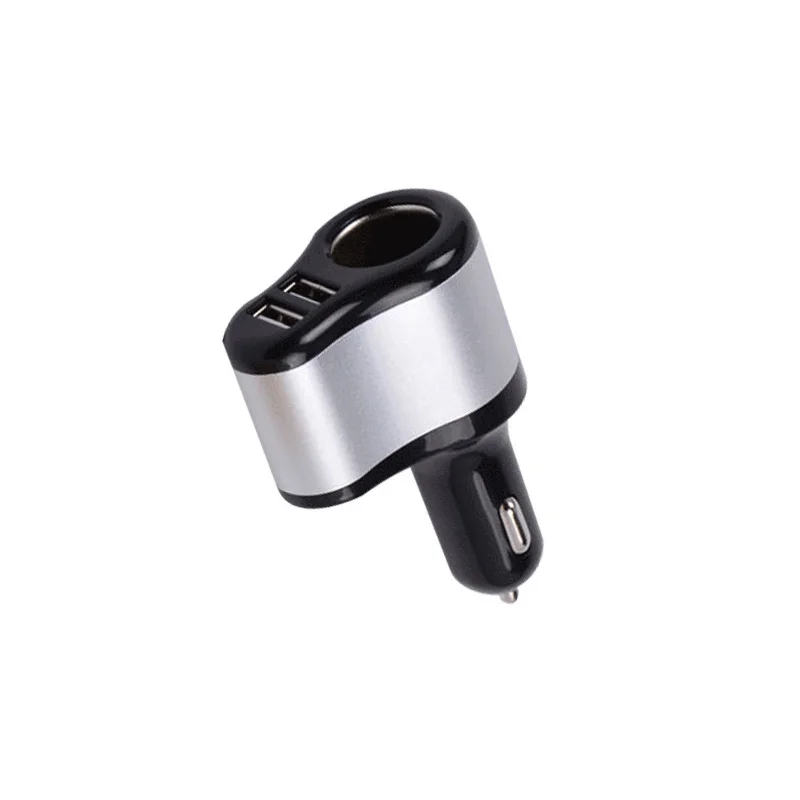 Double USB Автомобильный прикуриватель адаптер для вилки двойной Usb один для двух быстрой зарядки 5 в 3.4A мотоцикл машина грузовик зарядное устройство - Название цвета: Double USB