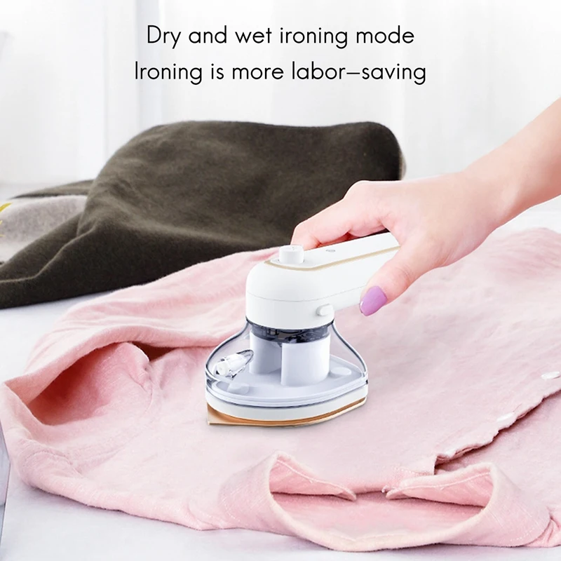 Wireless Handheld Steam Iron Machine Mini Portable USB Rechargeable Garment Steamer Hanging Ironing For Travel Home 160W | Бытовая